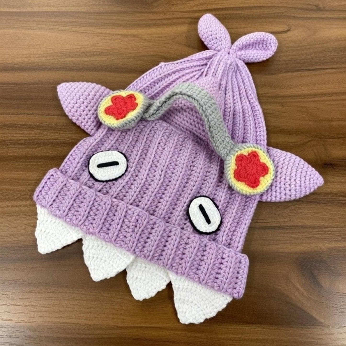 Crochet Shark Beanie, Cute Animal Hat with Fins, Kawaii Winter Accessories, Y2K Shark Hat, Handmade Novelty Gift for Him Her