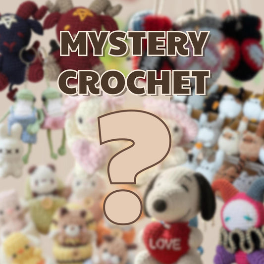 Mystery Crochet Blind Box, Random Handmade Amigurumi Surprise, Crochet Mystery Gift, Cute Gacha Style Plush Toy, Unique Gift